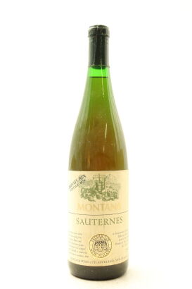 (1) 1979 Montana Private Bin Sauternes, New Zealand