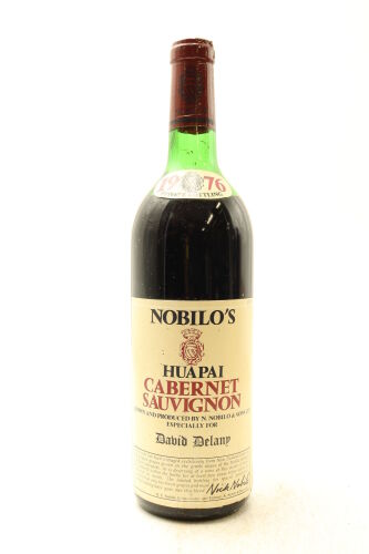 (1) 1976 Nobilo Huapai Valley Reserve Cabernet Sauvignon, Auckland (MS)