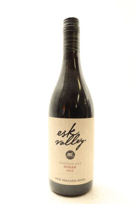 (1) 2013 Esk Valley Syrah, Hawke's Bay