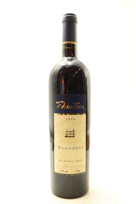(1) 1999 Te Awa Farm Boundary Merlot Cabernets, Hawke's Bay