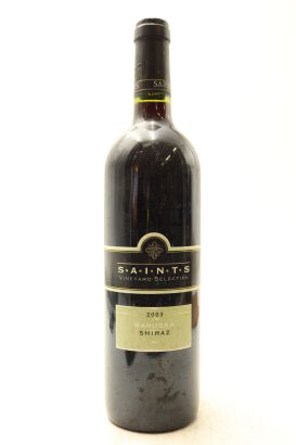 (1) 2003 Saints Vineyard Estate Shiraz, Barossa