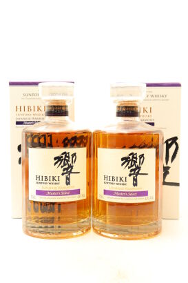 (2) Hibiki Japanese Harmony Master's Select Blended Whisky, 43% ABV