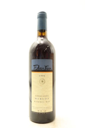 (1) 1996 Te Awa Merlot, Hawke's Bay
