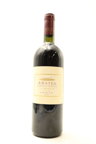 (1) 2004 Te Mata Estate Awatea Cabernets Merlot, Hawke's Bay