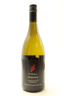 (1) 2009 Vidal Estate Reserve Chardonnay, Hawke's Bay