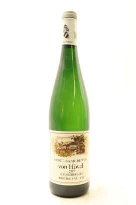 (1) 2005 Weingut von Hovel Scharzhofberger Riesling Spatlese, Mosel [JR17]
