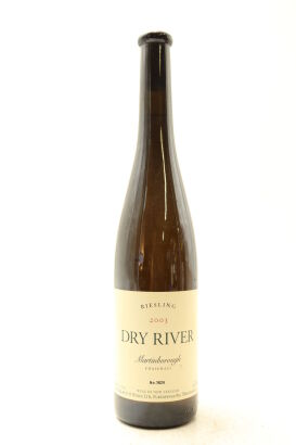 (1) 2003 Dry River Craighall Vineyard Riesling, Martinborough