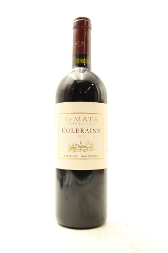(1) 2010 Te Mata Estate Coleraine, Hawke's Bay