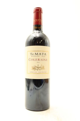 (1) 2021 Te Mata Estate Coleraine, Hawke's Bay [SK100] [JS98]