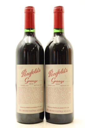 (2) 1996 Penfolds Grange Bin 95, Australia [JR18] [RP95] [WE96] [JO98]