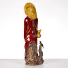 A Chinese 1970's Shiwan Kiln Li Shizhen Statue (Ming Yu Singature) - 3