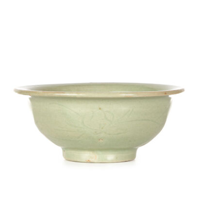 A Chinese Blue Glaze Incised Bowl