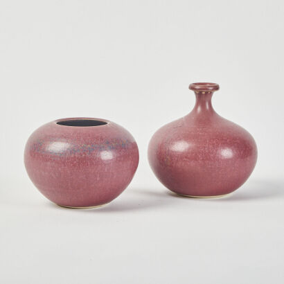 A Pair Of Danny Moorwood Vases