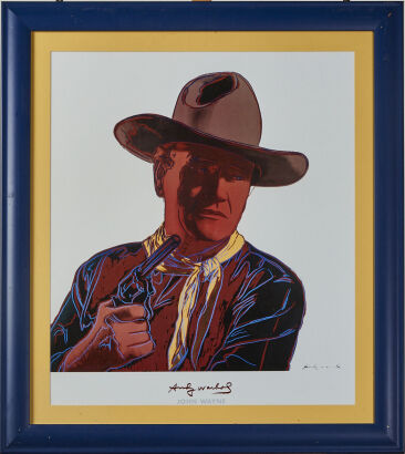 AFTER ANDY WARHOL John Wayne