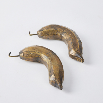 A Pair of Sculpted Bananas