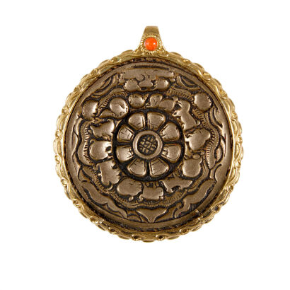 A Tibeto-Chinese Jiugong Eight Trigrams Bronze Medal