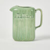 A Crown Lynn McAlpine Apple Green Relief Jug