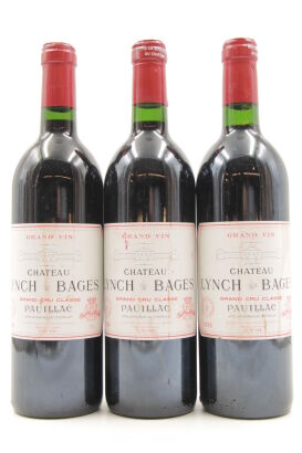 (3) 1988 Chateau Lynch-Bages, Pauillac (BSL)