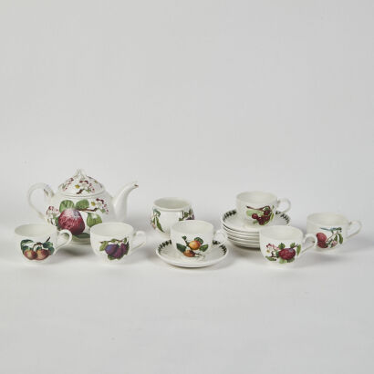 A Pomona Portmeirion Tea Set