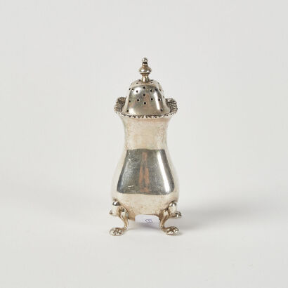 A Serling Silver Pepper Shaker Brimingham