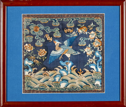 A Qing Dynasty Scholar Offical's Mandarin Squares