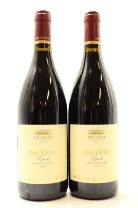 (2) 2016 Mission Estate Winery Jewelstone Syrah, Gimblett Gravels