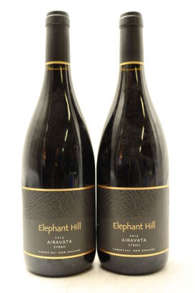 (2) 2015 Elephant Hill Airavata Syrah, Hawke's Bay [JR17]