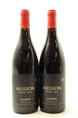 (2) 2020 Mission Estate Winery Jewelstone Syrah, Gimblett Gravels