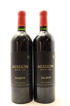 (2) 2019 Mission Estate Winery Jewelstone Antoine, Gimblett Gravels