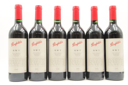 (6) 2000 Penfolds RWT Shiraz, Barossa Valley