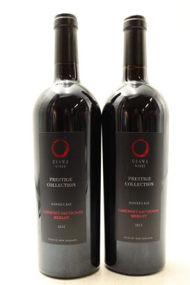 (2) 2015 Osawa Wines Prestige Collection Cabernet Sauvignon - Merlot, Hawke's Bay