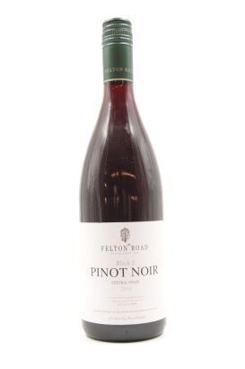 (1) 2001 Felton Road Block 3 Pinot Noir, Central Otago