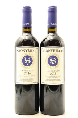 (2) 2014 Stonyridge Vineyard Larose, Waiheke Island