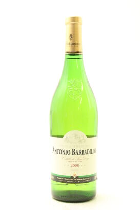 (1) 2008 Barbadillo 'Antonio Barbadillo' Castillo de San Diego Vino Blanco de la Tierra de Cadiz, Spain