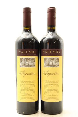 (2) 2012 Yalumba The Signature Cabernet Sauvignon - Shiraz, Barossa Valley [JR17] [RP95]