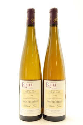 (2) 2005 Domaine Riefle Pinot Gris Steinert, Alsace Grand Cru