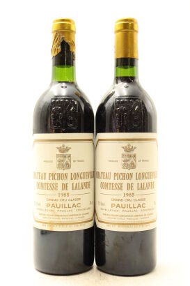 (2) 1985 Chateau Pichon Longueville Comtesse de Lalande, Pauillac [JR17]