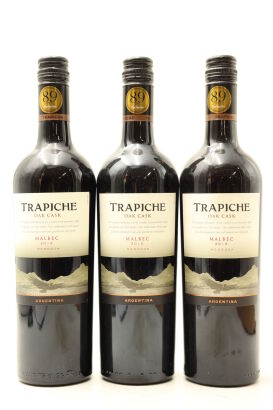 (3) 2012 Trapiche Oak Cask-Reserve Malbec, Mendoza