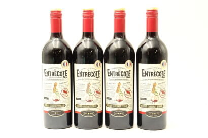 (4) 2018 Gourmet Pere & Fils Entrecote Merlot - Cabernet Sauvignon - Syrah, Vin de France