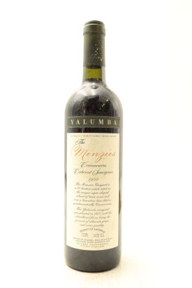 (1) 1999 Yalumba The Menzies Vineyard Cabernet Sauvignon, Coonawarra