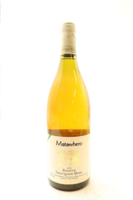 (1) 1995 Matawhero Single Vineyard Sauvignon Blanc, Gisborne