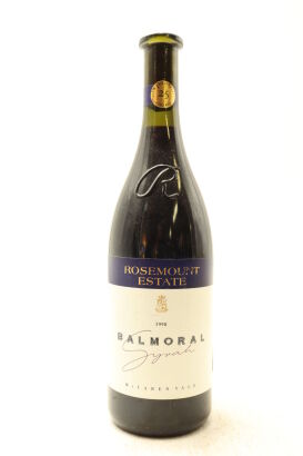 (1) 1998 Rosemount Estate Balmoral Syrah, McLaren Vale