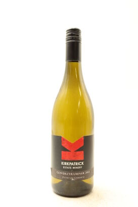 (1) 2013 Kirkpatrick Estate Winery Gewurztraminer, Gisborne