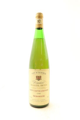 (1) 1988 Domaine Marcel Deiss Gewurztraminer, Alsace