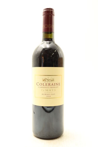 (1) 2000 Te Mata Estate Coleraine, Hawke's Bay