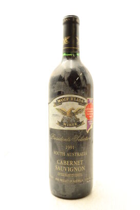 (1) 1991 Wolf Blass Presidents Selection Cabernet Sauvignon, South Australia