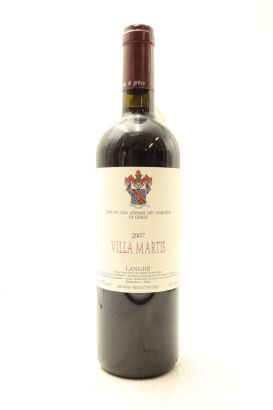 (1) 2007 Tenute Cisa Asinari Marchesi di Gresy Villa Martis Langhe Rosso, Piedmont