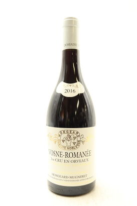 (1) 2016 Domaine Mongeard-Mugneret En Orveaux, Vosne-Romanee Premier Cru