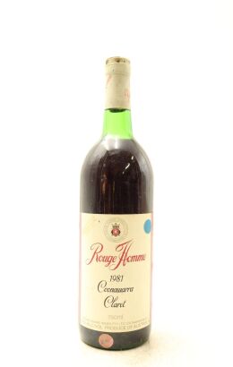 (1) 1981 Rouge Homme Claret, Coonawarra (TS)