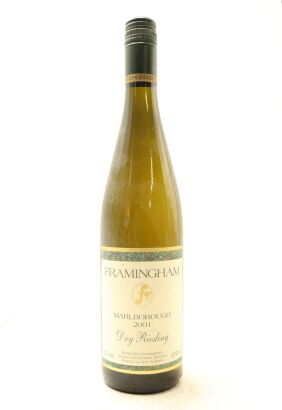 (1) 2001 Framingham Dry Riesling, Marlborough